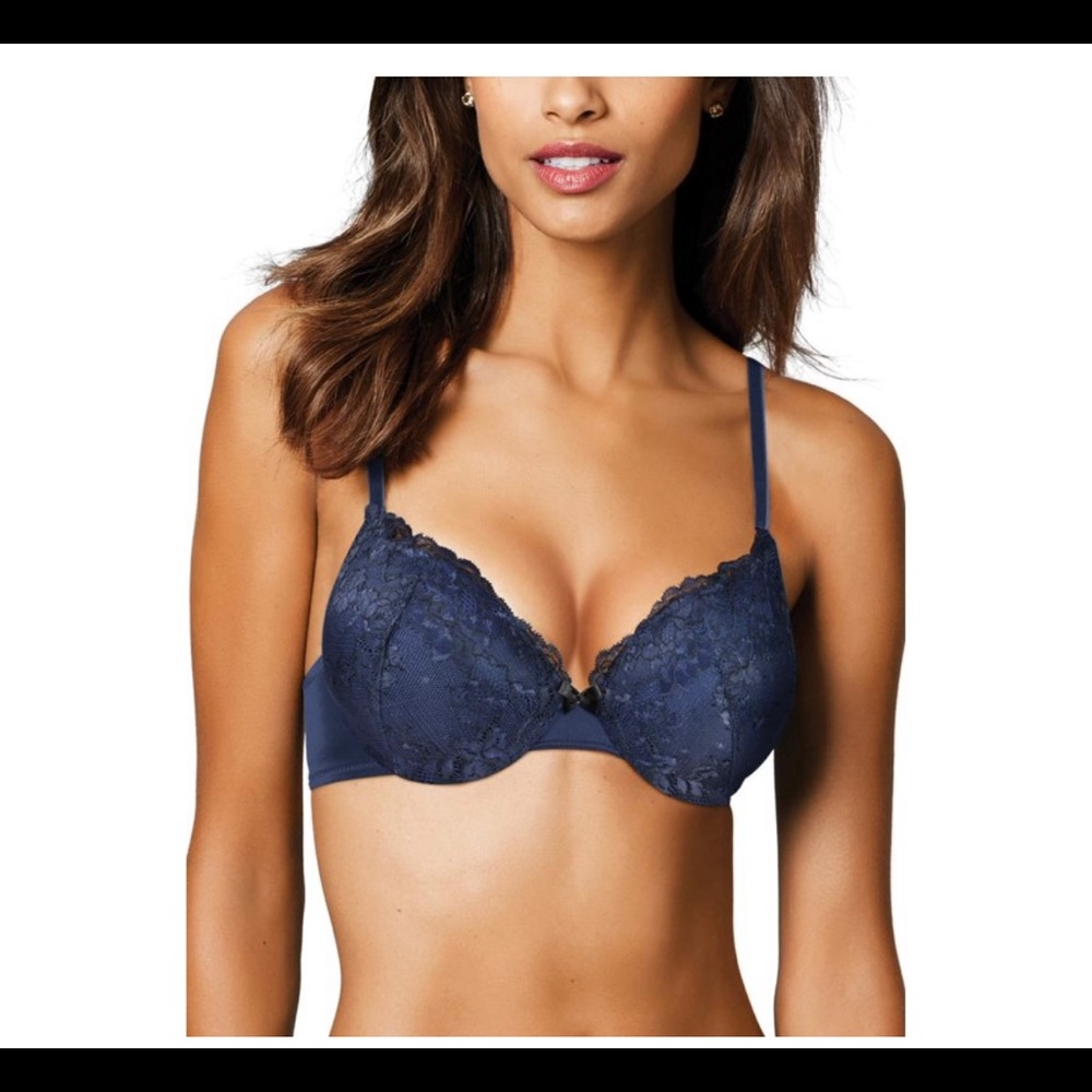 Maidenform Navy Lace Bra